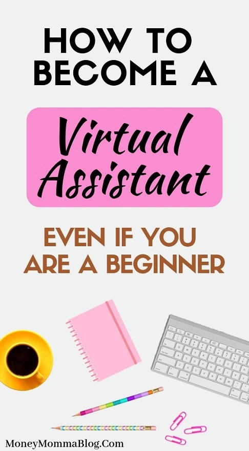 how to become a virtual assistant pin